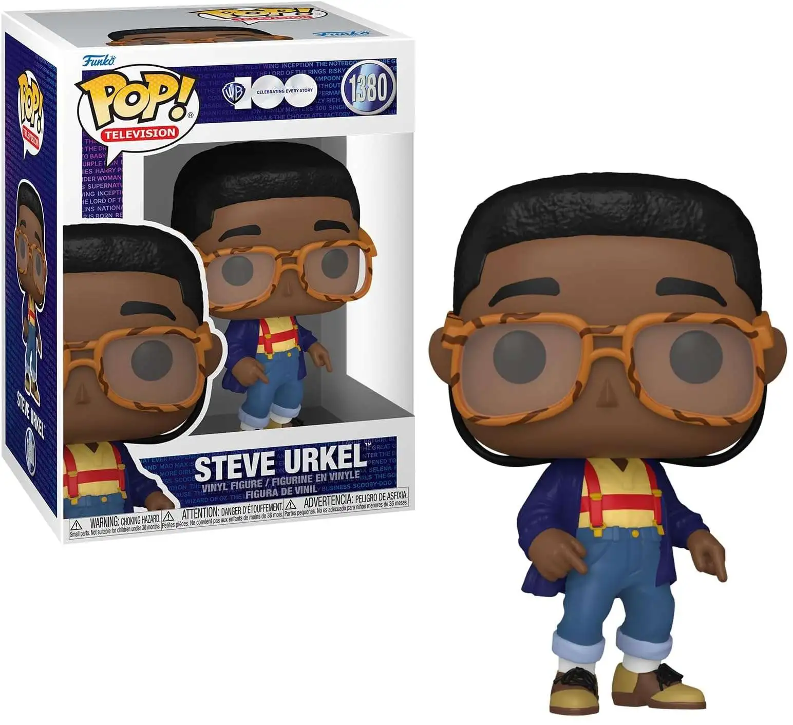 Funko Family Matters POP! Television Steve Urkel Vinyl Figure #1380 [Regular Version, Damaged Package]