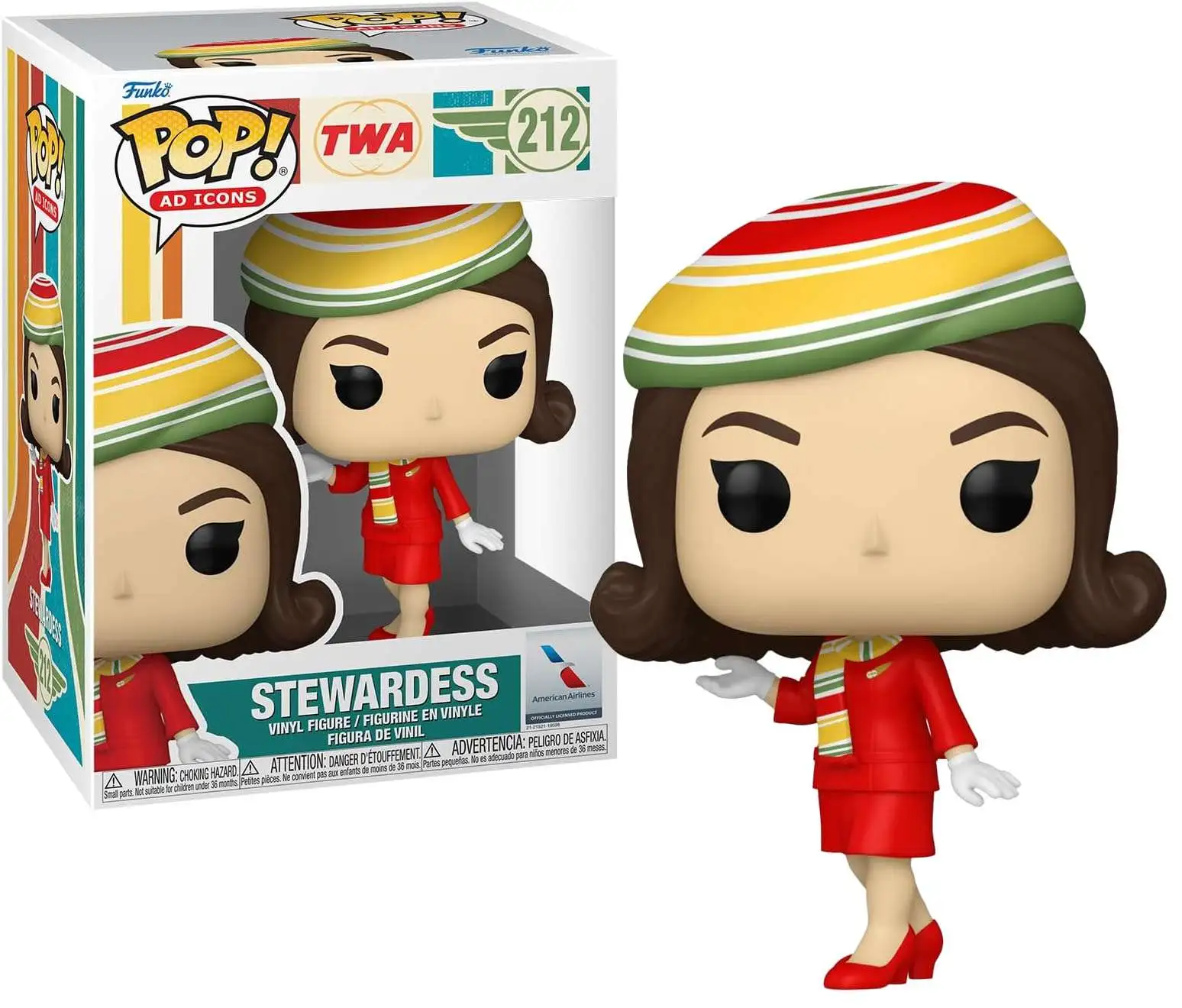 Funko TWA POP! Ad Icons Stewardess Vinyl Figure