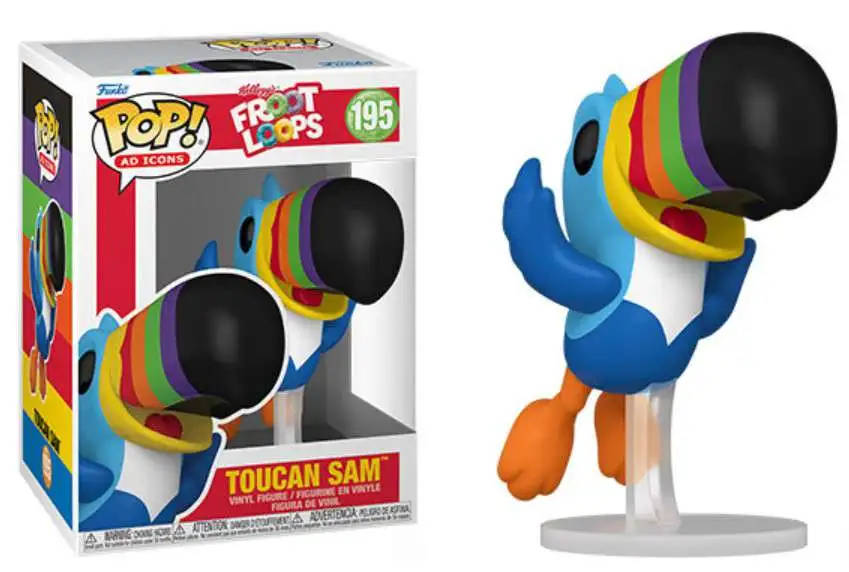 Flying Toucan Sam (Kelloggs) Funko Pop! Ad Icons - CLARKtoys