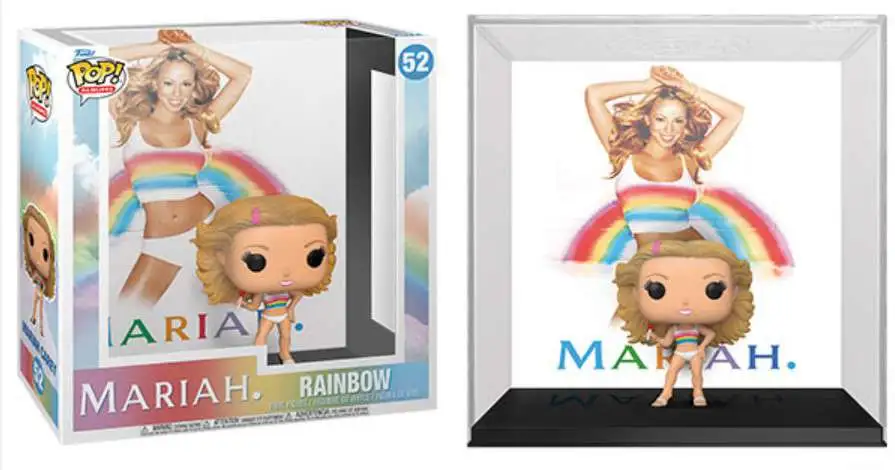 Funko Mariah Carey POP! Rock Albums Rainbow 3-D Album Cover #52