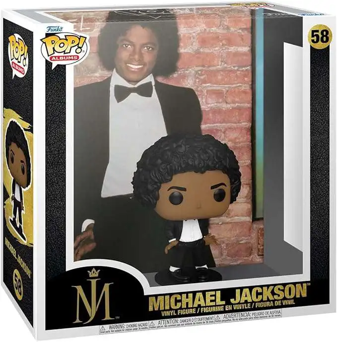 Funko POP! Rock Albums Michael Jackson 3-D Album Cover #58 [Off the Wall] (Pre-Order ships October)