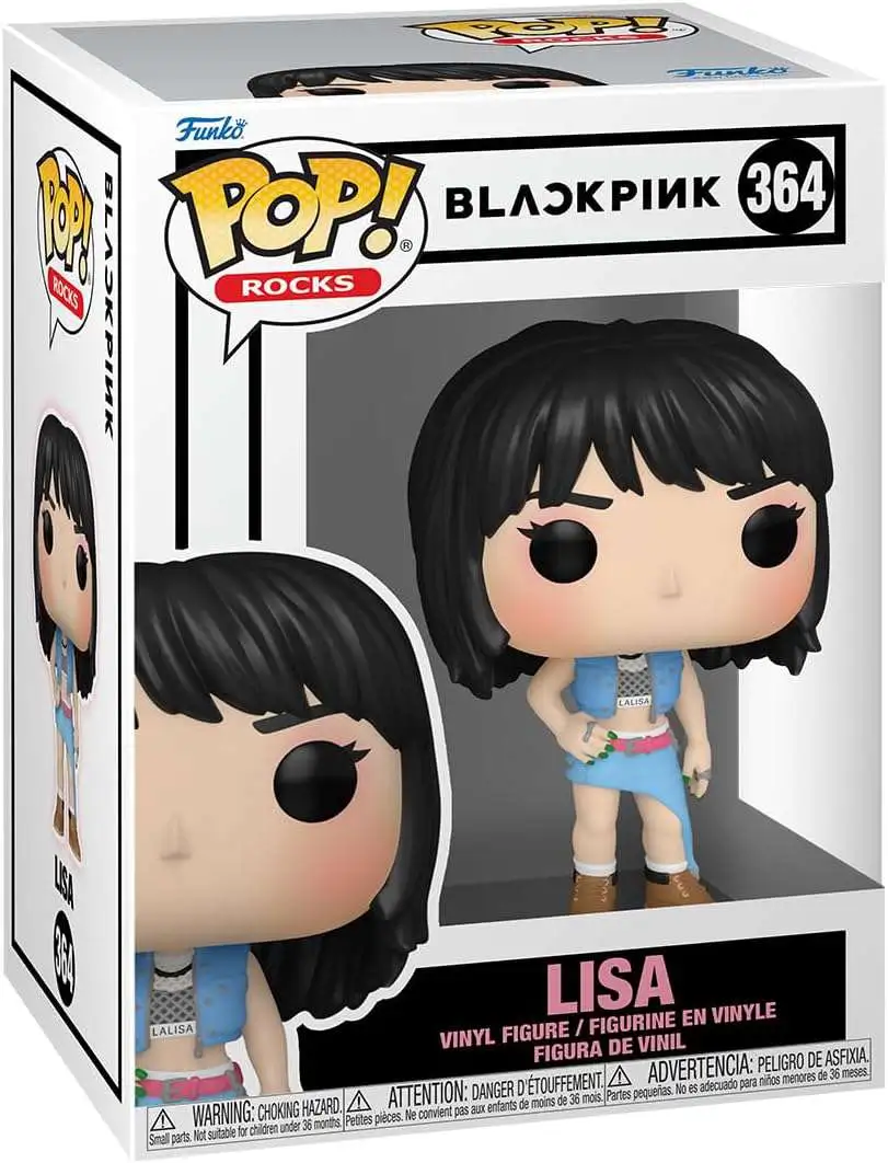 Funko BLACKPINK POP! Rocks Lisa Vinyl Figure #364