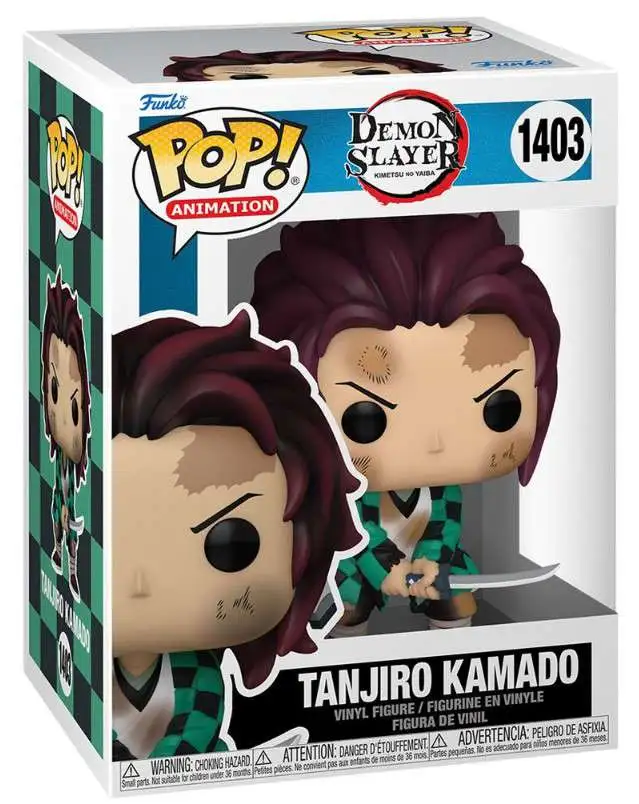 Funko Demon Slayer POP Animation Tanjiro Vinyl Figure 1403 Training ...