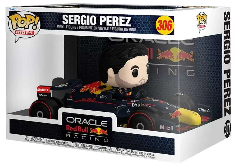 Funko Formula 1 POP! Rides Sergio Perez Deluxe Vinyl Figure #306 [Super Deluxe, Damaged Package]