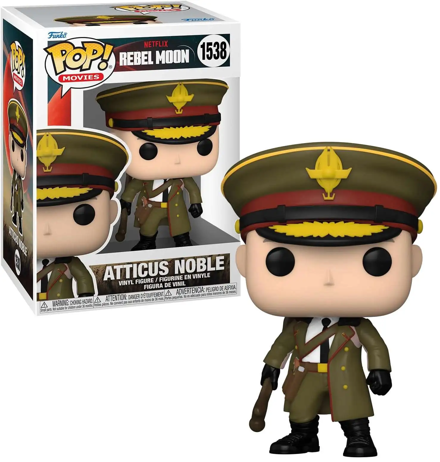 Funko Rebel Moon POP! Movies Atticus Nobel Vinyl Figure