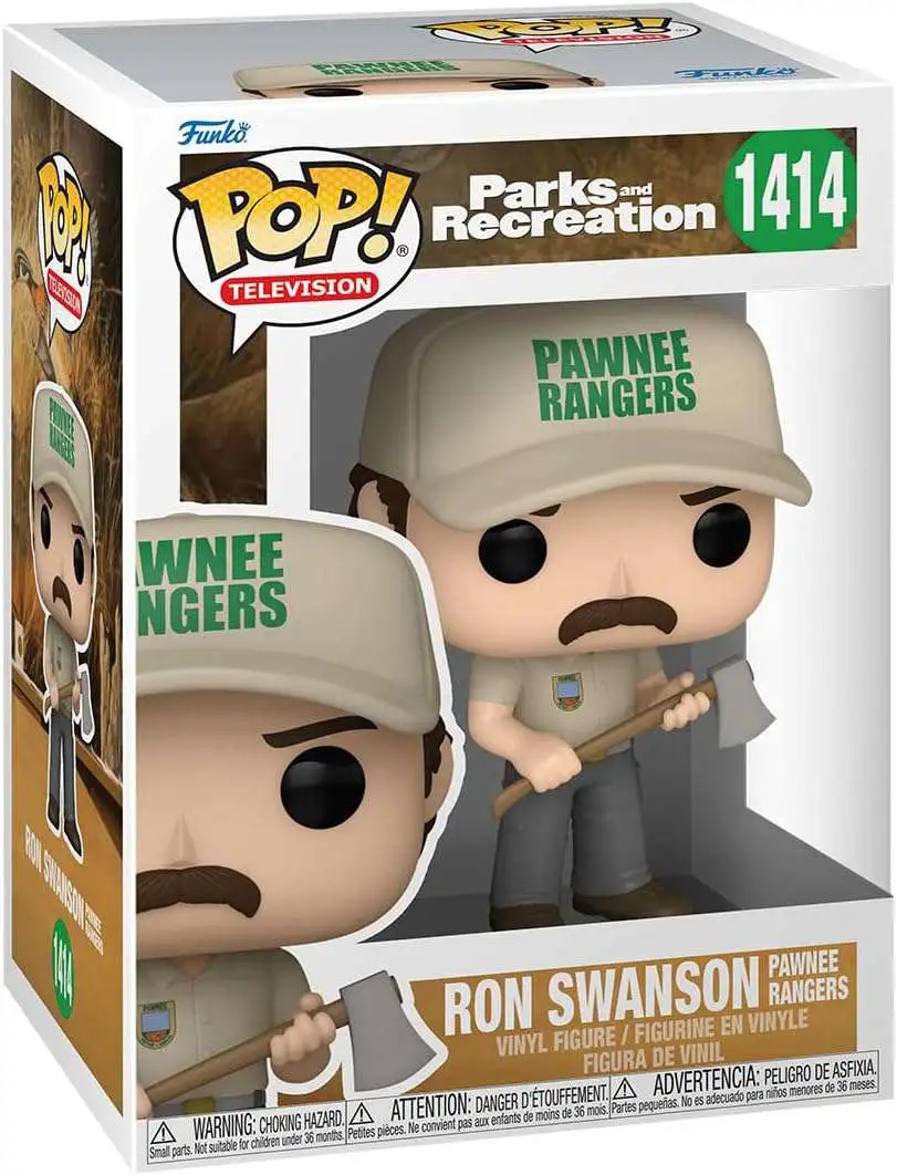 Funko Parks & Rec POP! Television Ron Vinyl Figure [Ranger]
