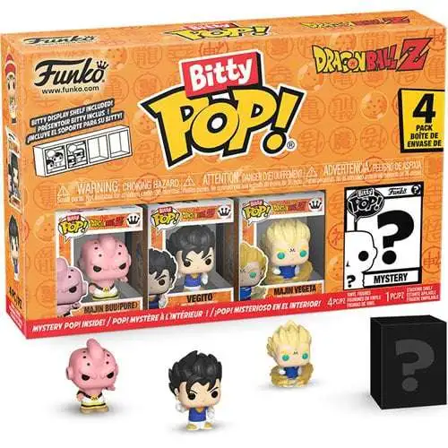 Funko Dragon Ball Z Bitty POP! Kid Buu Exclusive Micro Figure 4-Pack (Pre-Order ships January)