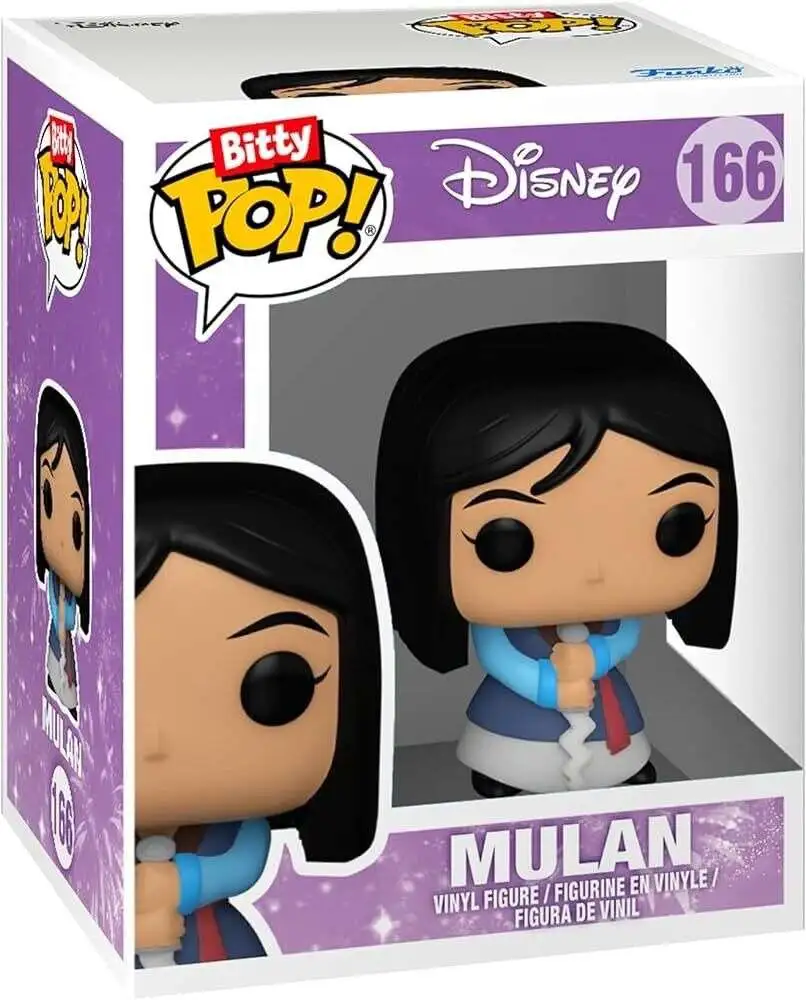 Funko Disney Princess Bitty POP! Mulan Micro Figure #166 [Loose]