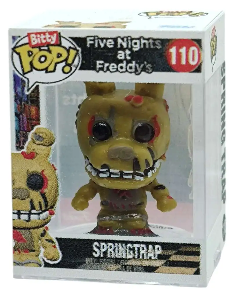 Funko Five Nights at Freddy's Bitty POP! Springtrap 1/6 Micro Figure #110 [Loose]