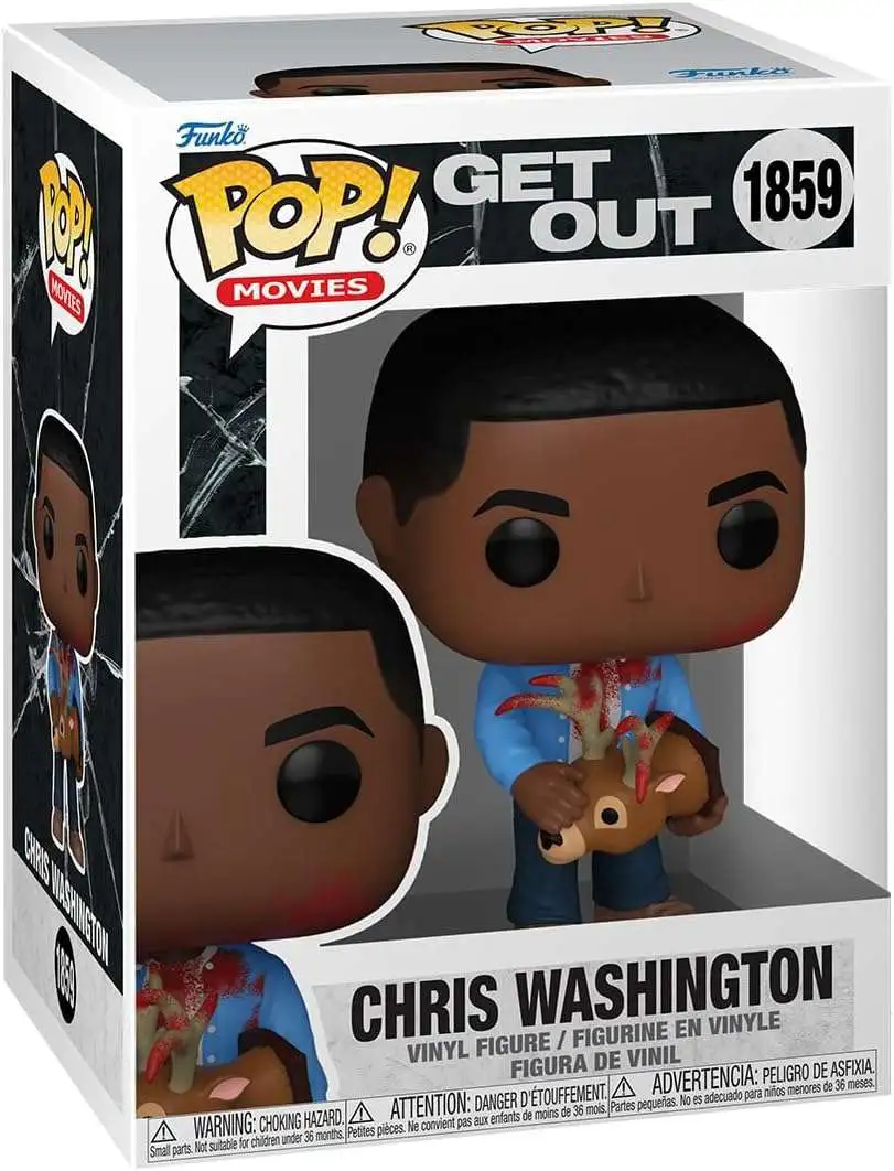 Funko Pop! Movies: Get Out - Chris Washington with Deer #1859 Vinyl Figure