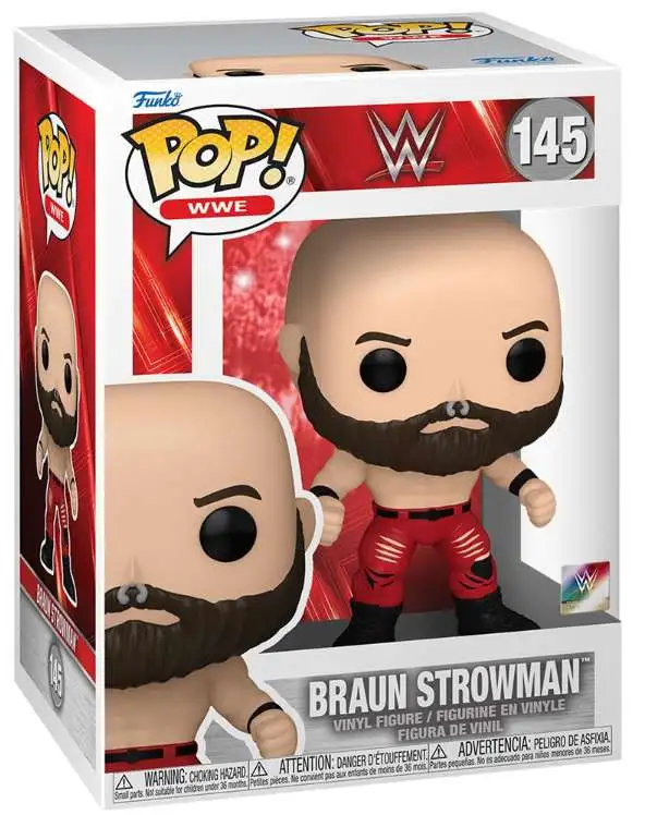 Funko WWE Wrestling POP! WWE Braun Strowman Vinyl Figure #145