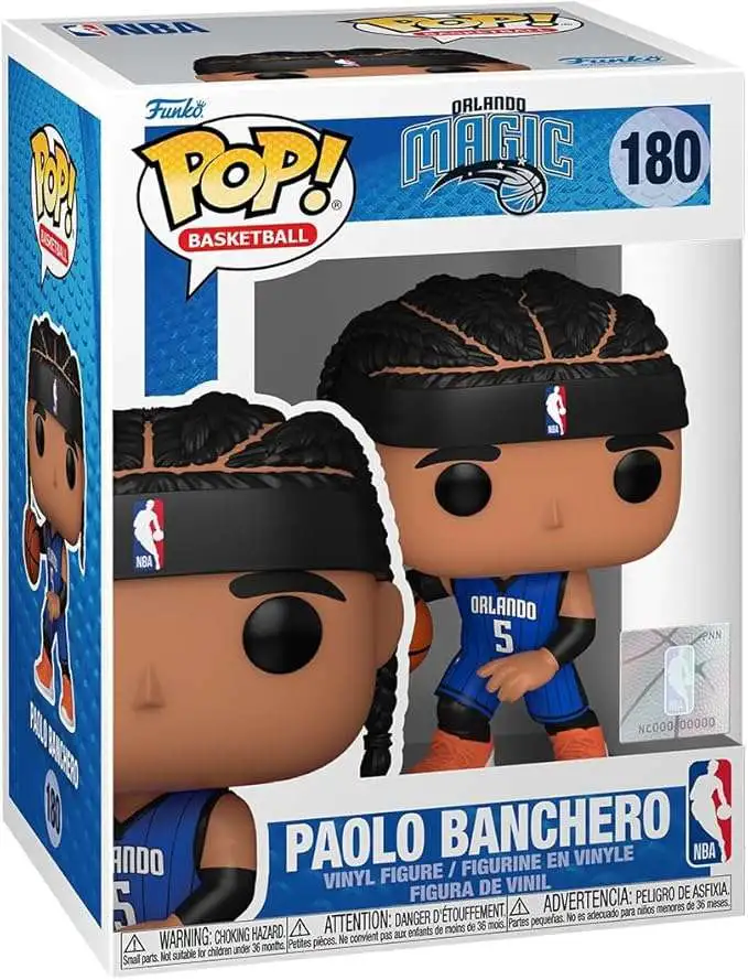 Funko Orlando Magic POP! NBA Paolo Banchero Vinyl Figure #180