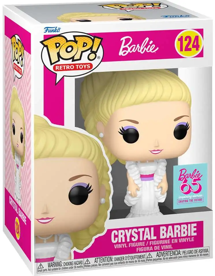 Funko POP! Retro Toys Crystal Barbie Vinyl Figure #124 [Pearl]
