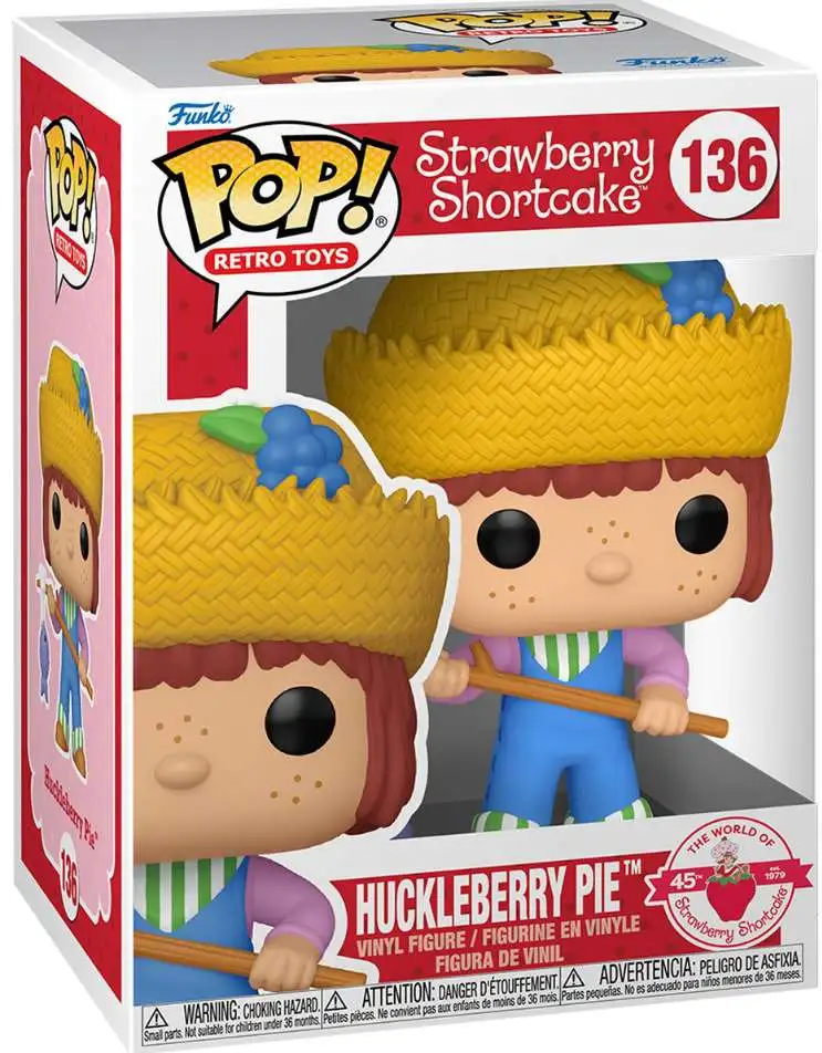 Funko Strawberry Shortcake POP! Retro Toys Huckleberry Vinyl Figure #136