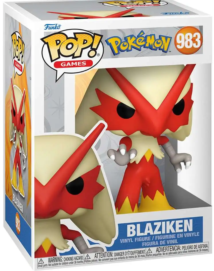Funko Pokemon POP! Games Blaziken Vinyl Figure #983