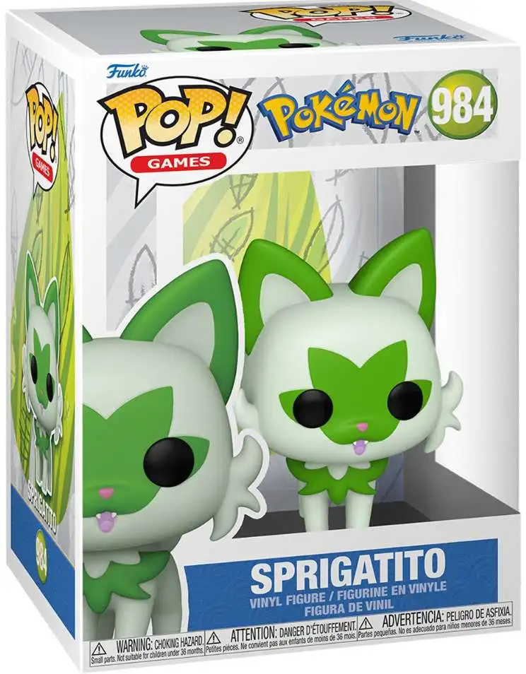 Funko Pokemon POP! Games Sprigatito Vinyl Figure #984