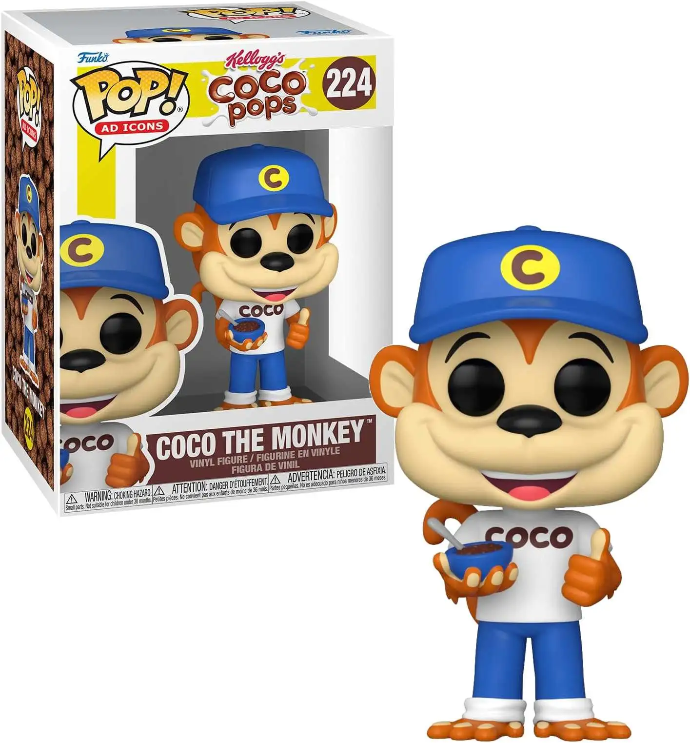 Funko Kelloggs POP! AD Icons Coco the Monkey Vinyl Figure