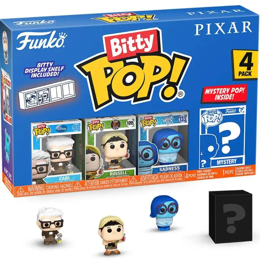 Funko Disney / Pixar Bitty POP! UP Micro Figure 4-Pack