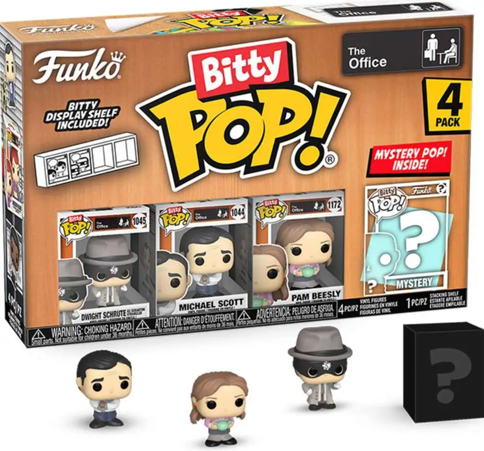 Funko Bitty POP! The Office Vinyl Mini Figure 4-Pack