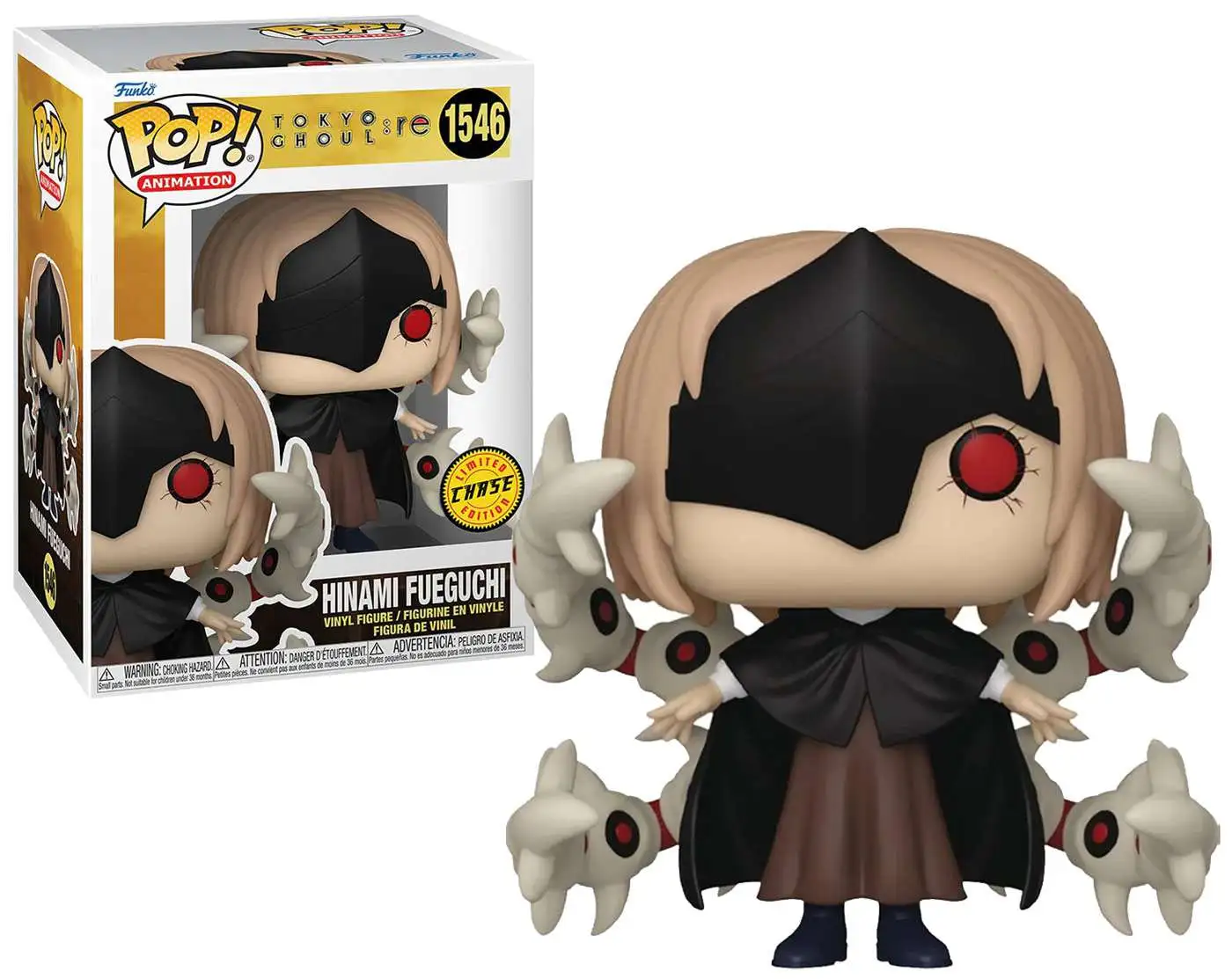 Funko Tokyo Ghoul POP Animation Hinami Fueguchi Vinyl Figure 1546 Chase  Version - ToyWiz