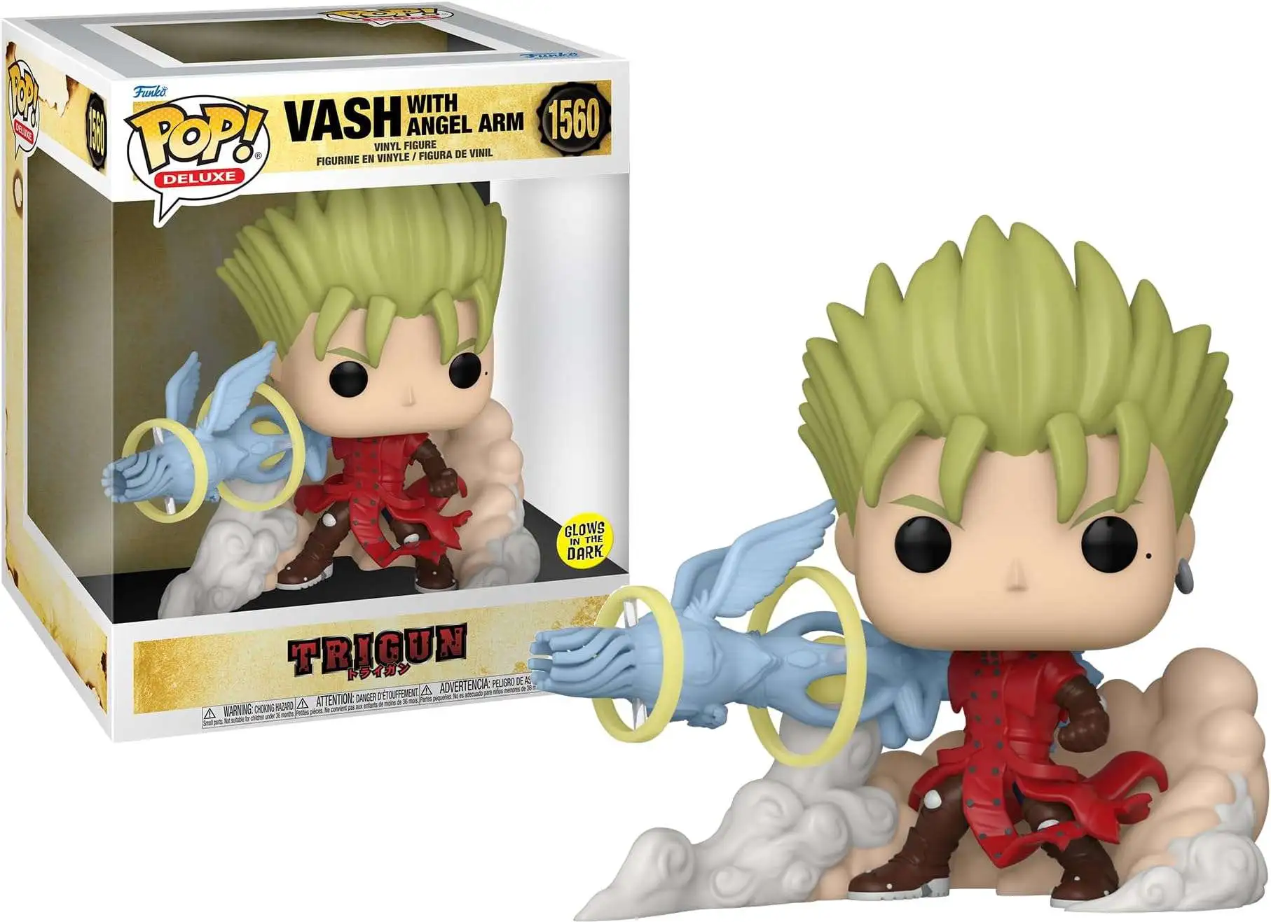 Funko Trigun POP! Animation Vash Deluxe Vinyl Figure [With Angel Arm]