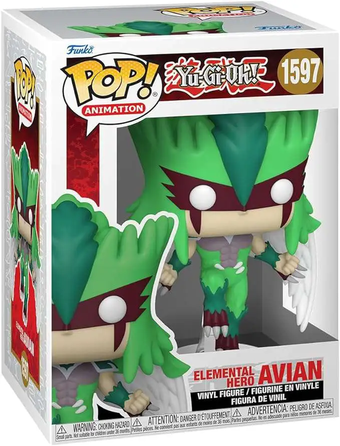 Funko YuGiOh Elemental Hero POP! Animation Avian Vinyl Figure #1597