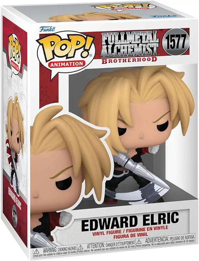 Funko Fullmetal Alchemist POP! Animation Edward Elric with Blade Vinyl Figure #1577