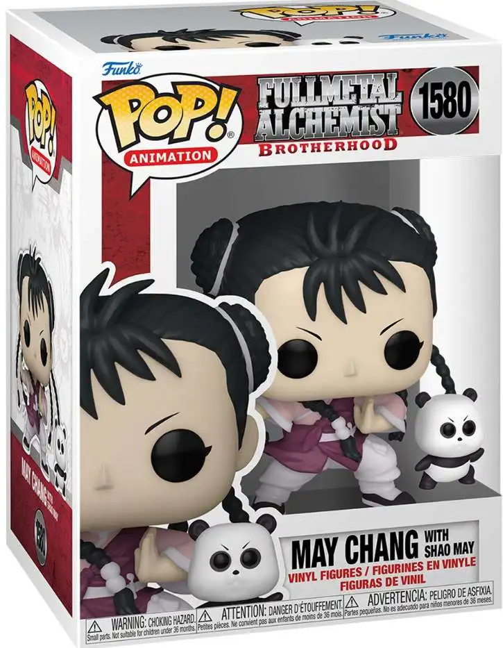 Funko Fullmetal Alchemist POP! Animation May Chang with Panda Vinyl Figure #1580