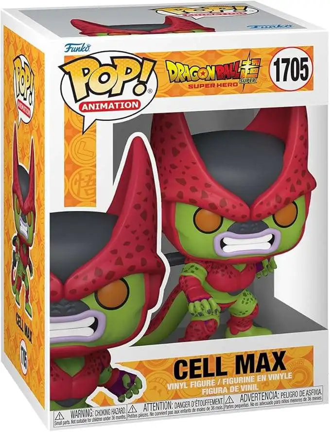 Funko Dragon Ball Super Super Hero POP! Animation Cell Max Vinyl Figure #1705