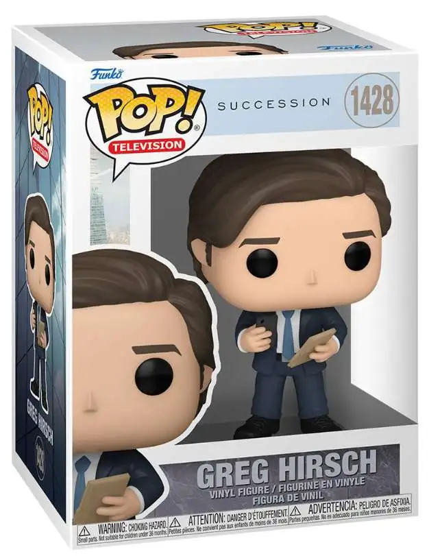 Funko Succession POP! Television Greg Hirsch Vinyl Figure #1428