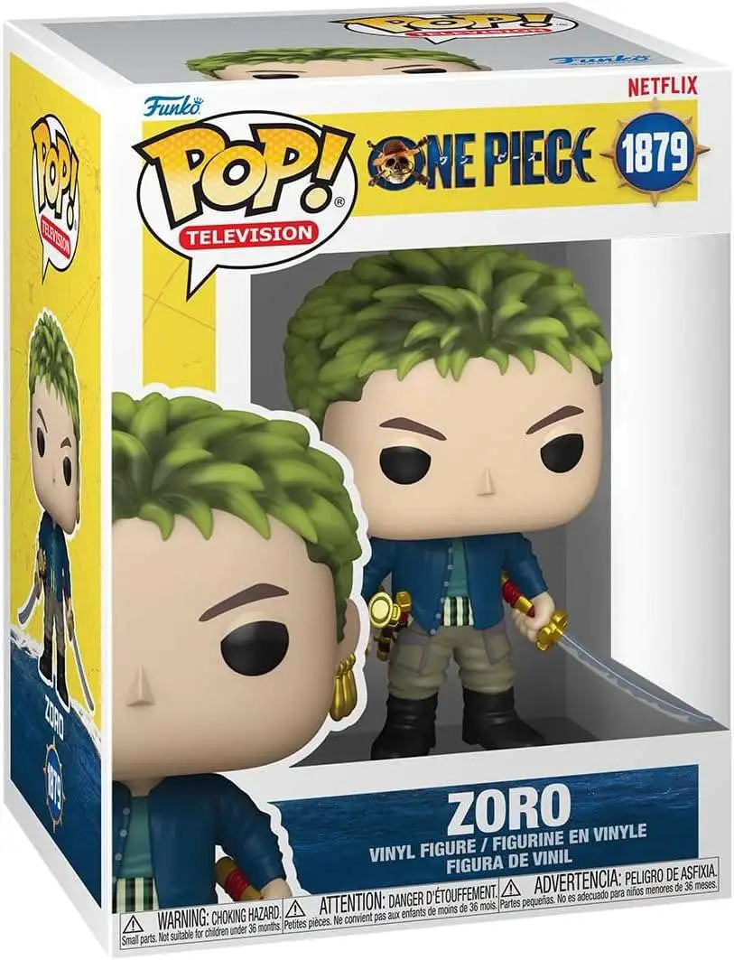 Funko One Piece POP! Television Zoro Vinyl Figure #1879