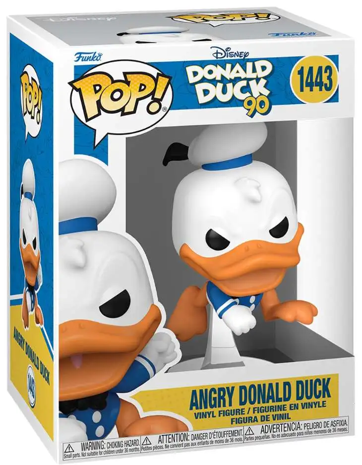 Funko Donald Duck 90th Anniversary POP! Disney Donald Duck Vinyl Figure #1443 [Angry]