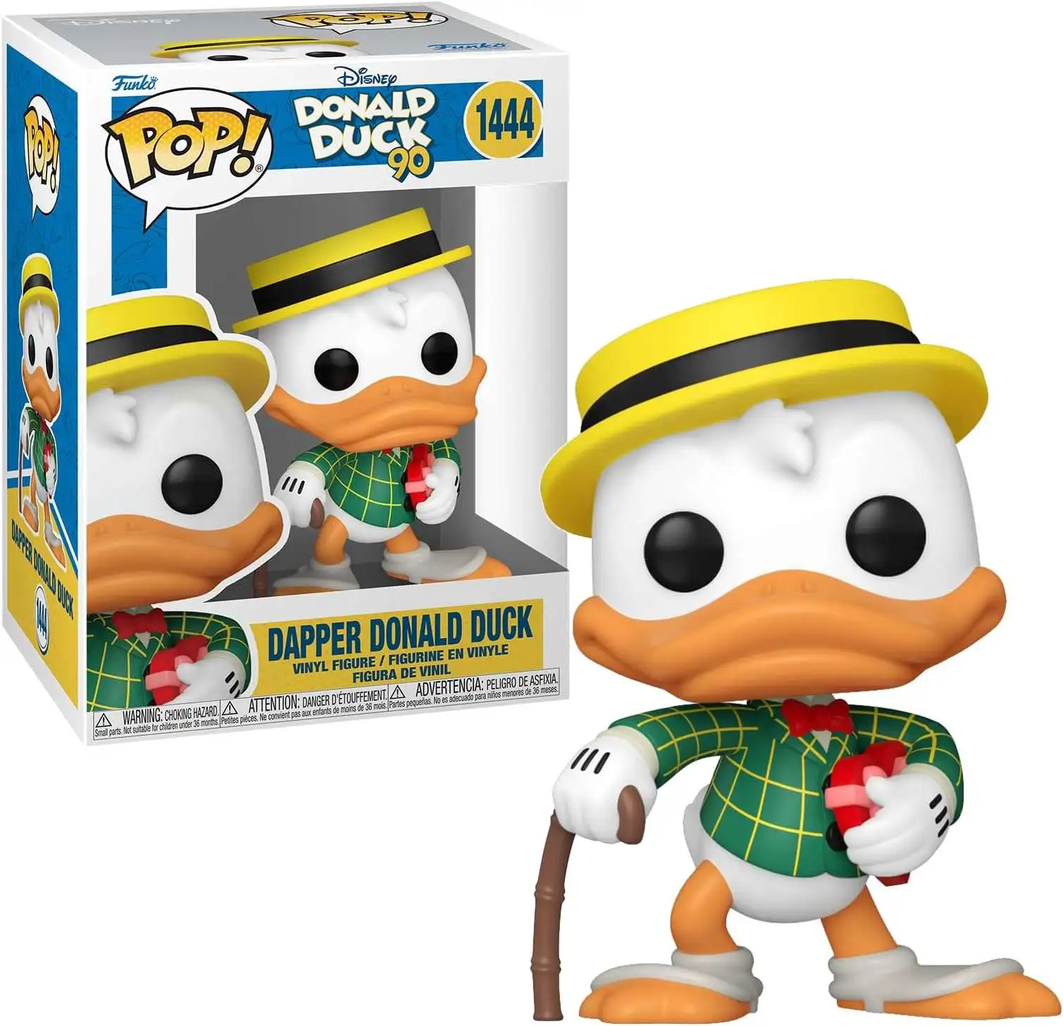 Funko Donald Duck 90th Anniversary POP! Disney Donald Duck Vinyl Figure #1444 [Dapper]