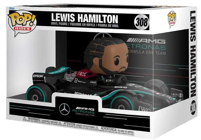 Funko Formula One POP! Rides Lewis Hamilton Deluxe Vinyl Figure #308