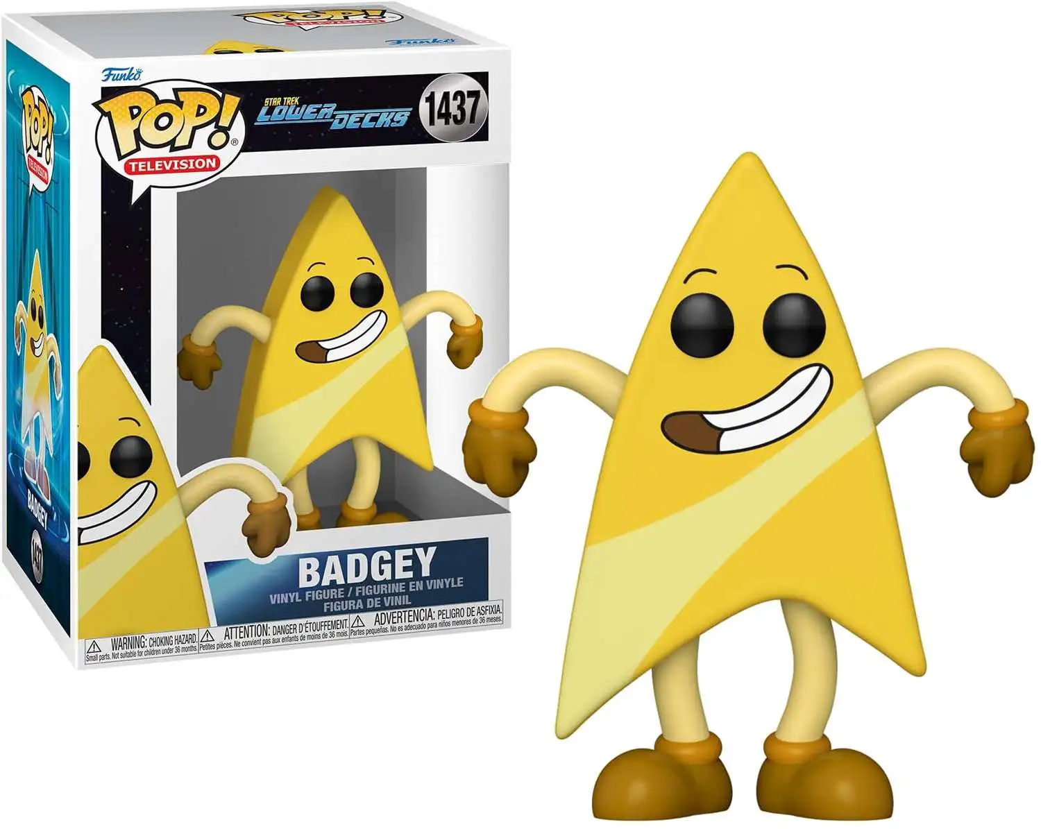Funko Star Trek Lower Decks POP! Television Badgey Vinyl Figure