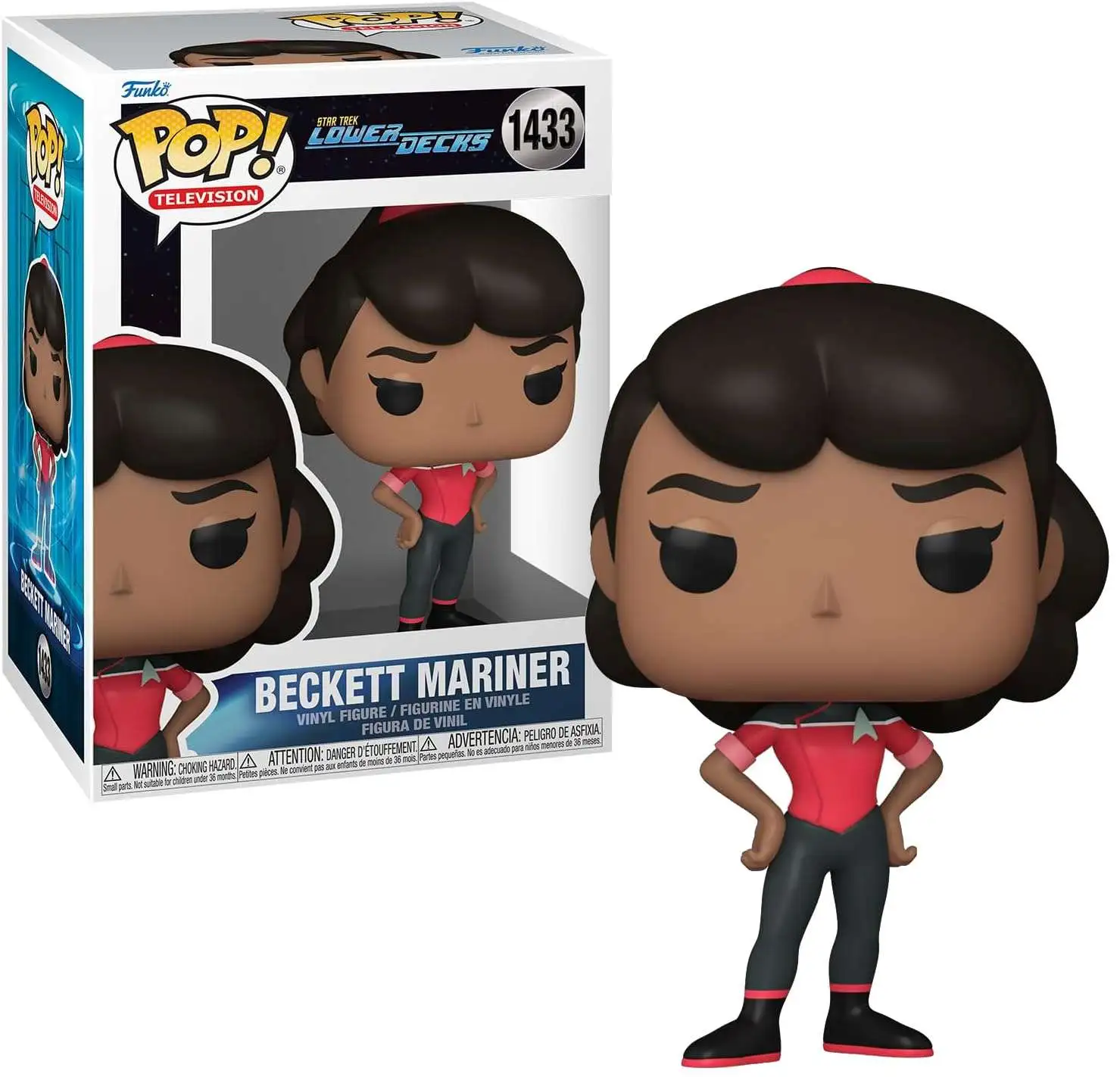 Funko Star Trek Lower Decks POP! Television Beckett Mariner Vinyl Figure #1433