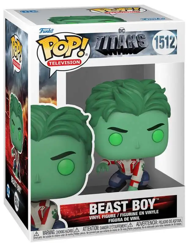 Funko DC Titans POP! Television Beast Boy Vinyl Figure #1512