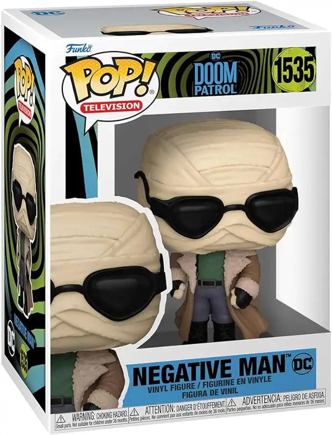 Funko DC Doom Patrol POP! Television Negative Man Vinyl Figure #1535