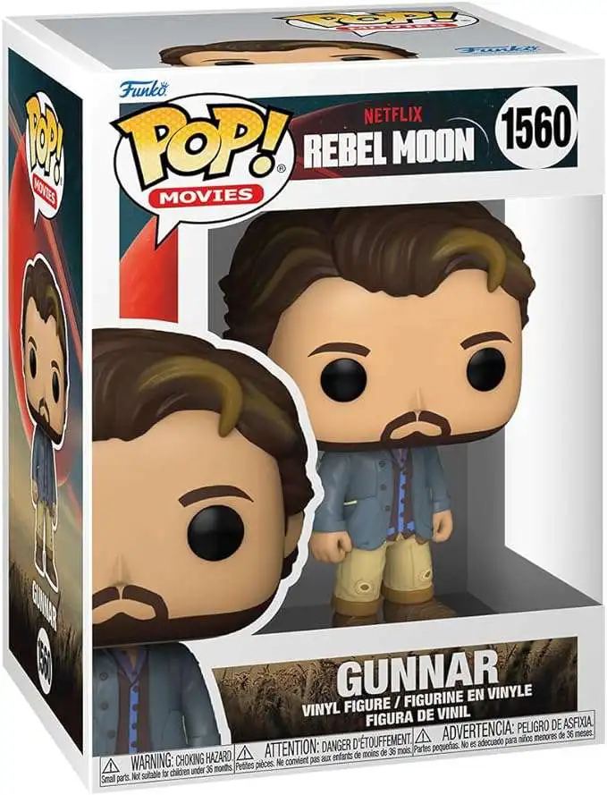 Funko Rebel Moon POP Movies Gunnar Vinyl Figure 1560 - ToyWiz