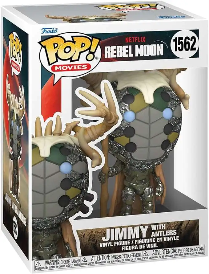 Funko Rebel Moon POP Movies Jimmy Vinyl Figure 1562 With Antlers - ToyWiz