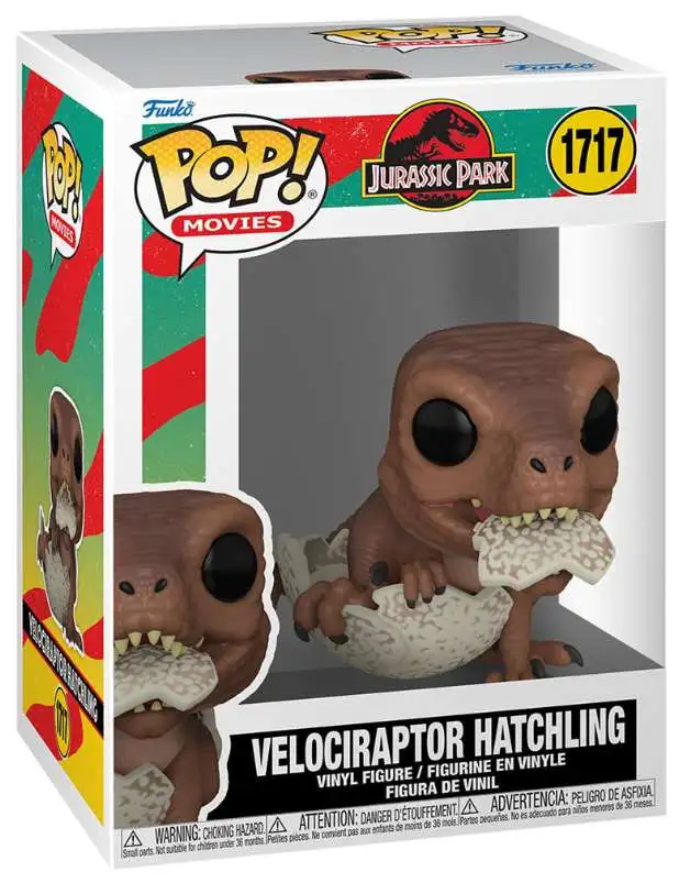 Funko Jurassic Park POP! Movies Velociraptor Hatchling Vinyl Figure #1717