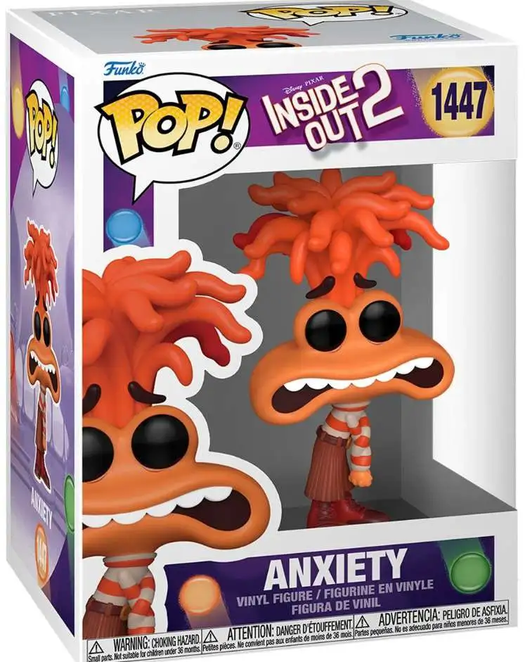 Funko Disney / Pixar Inside Out 2 POP! Disney Anxiety Vinyl Figure #1447