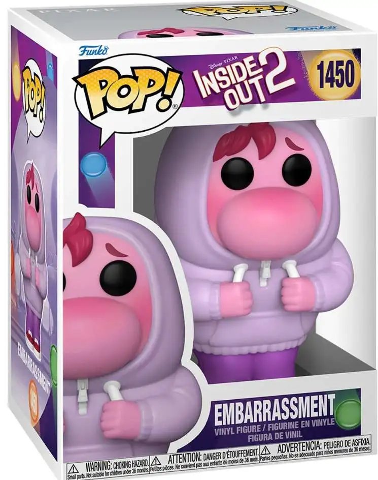 Funko Disney / Pixar Inside Out 2 POP! Disney Embarrassment Vinyl Figure #1450 [Damaged Package]