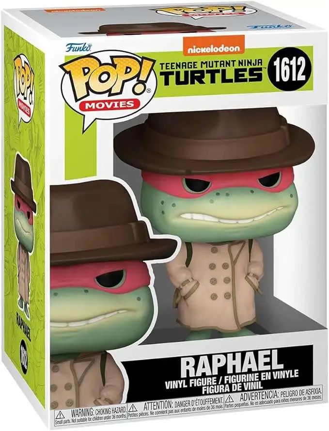 Funko Teenage Mutant Ninja Turtles POP! Movies Raphael Vinyl Figure #1612 [Coat & Hat]