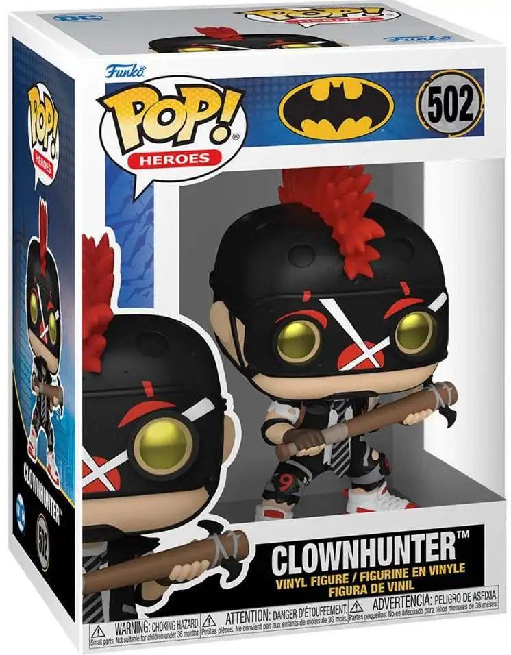 Funko DC Batman Warzone POP! Heroes Clownhunter Vinyl Figure #502