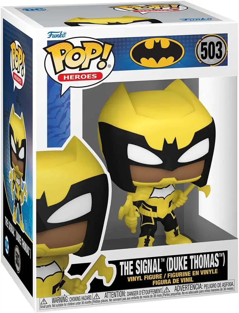Funko DC Batman Warzone POP! Heroes The Signal / Duke Thomas Vinyl Figure #503