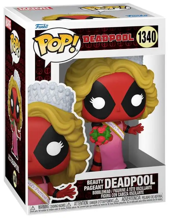 Funko POP! Marvel Deadpool Vinyl Figure #1340 [Beauty Pageant]