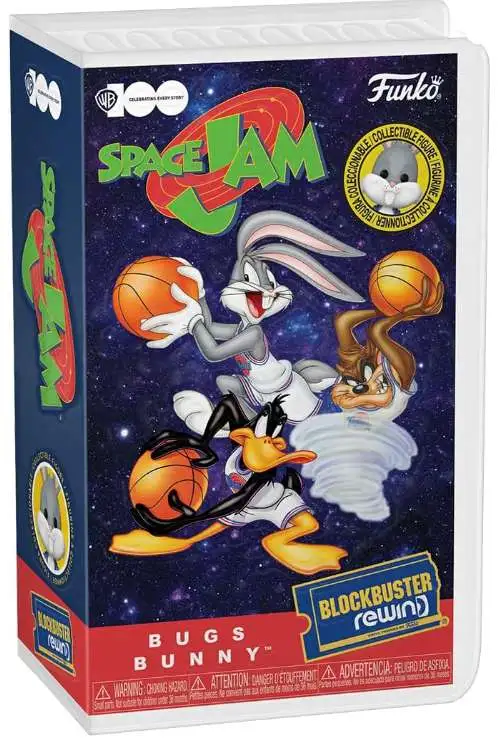 Funko Space Jam Rewind Bugs Bunny Vinyl Figure [with Chase - Styles Vary]