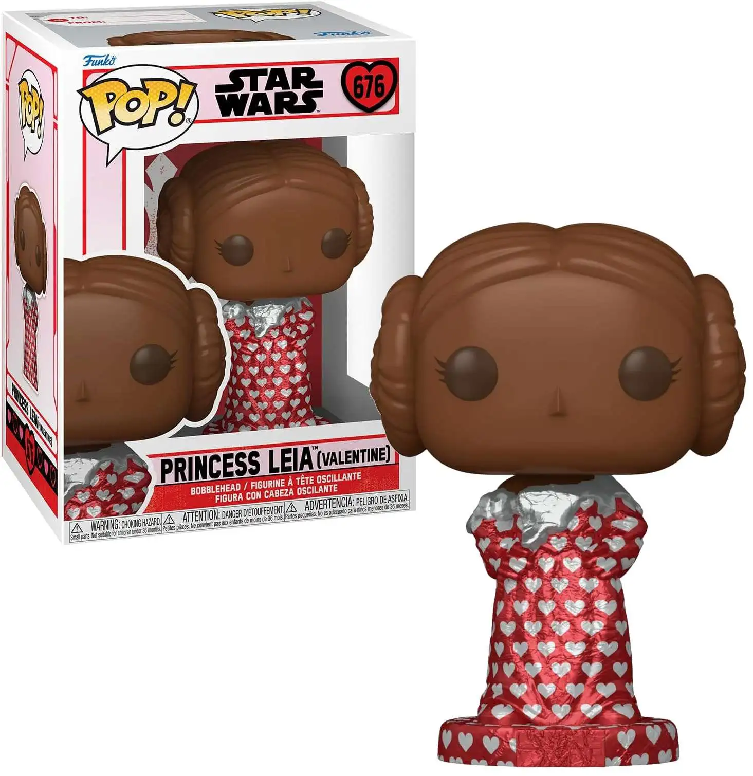 Funko POP! Star Wars Leia Vinyl Figure [Valentine's Day 2024]