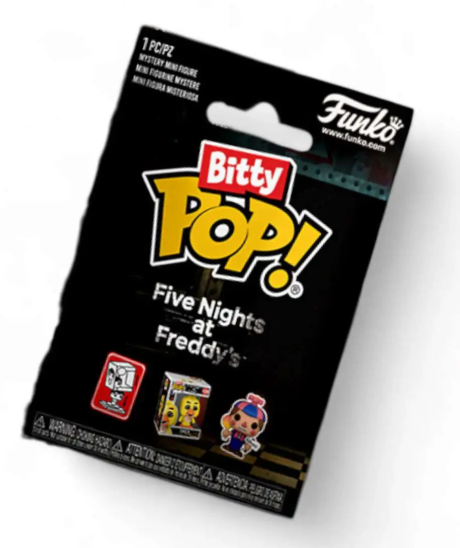 Funko Five Nights at Freddys Bitty POP! FNAF Mystery Pack [1 RANDOM Vinyl Micro Figure]